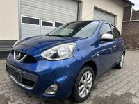 Gebraucht Nissan Micra Acenta 80 PS (58 kW) 2017 Blau Kleinwagen