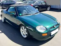 Gebraucht MG F 120 PS (88 kW) 1999 British racing green met Cabrio