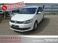 Gebraucht VW Sharan Highline 177 PS (130 kW) 2014 Weiß Van / Kleinbus