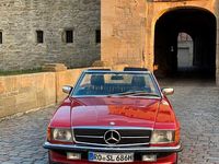 Gebraucht Mercedes SL500 245 PS (180 kW) 1986 Rot Cabrio