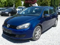 Gebraucht VW Golf VI Trendline 80 PS (58 kW) 2009 Blau Kleinwagen