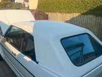 Gebraucht VW Golf Cabriolet 98 PS (72 kW) 1992 Weiß Cabrio