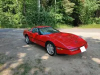 Gebraucht Corvette C4 247 PS (181 kW) 1989 Rot Coupé