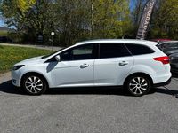 Gebraucht Ford Focus Titanium 125 PS (91 kW) 2018 Weiß Kombi