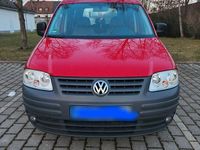 Gebraucht VW Caddy Life 75 PS (55 kW) 2006 Rot Van / Kleinbus