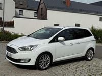 Gebraucht Ford Grand C-Max Titanium 182 PS (133 kW) 2018 Frozen white Van / Kleinbus