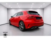 Gebraucht Mercedes A200 AMG line 163 PS (119 kW) 2018 Jupiterrot uni Limousine