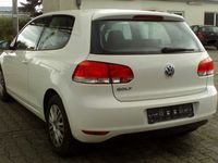 Gebraucht VW Golf VI 80 PS (58 kW) 2009 Weiß Kleinwagen