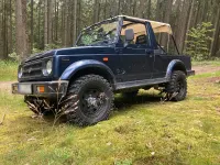 Usata Suzuki Samurai 64 CV (47 kW) 1995 Blu SUV