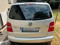 Gebraucht VW Touran 101 PS (74 kW) 2004 Silber Van / Kleinbus