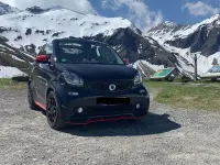 Gebraucht Smart ForTwo Cabrio Brabus 71 PS (52 kW) 2016 Schwarz Cabrio