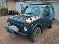 Second-hand Lada niva 82 CP (60 kW) 2008 Verde SUV