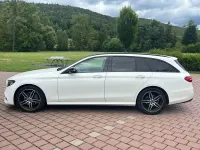 Gebraucht Mercedes E220 AMG line 194 PS (142 kW) 2018 Weiß Limousine