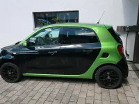 Gebraucht Smart ForFour Electric Drive Passion 58 kW (80 PS) 2021 Schwarz Kleinwagen
