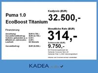 Neu Ford Puma Titanium 125 PS (91 kW) 2026 Digital aqua blue SUV