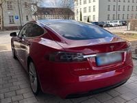 Gebraucht Tesla Model S 386 kW (525 PS) 2016 Rot Kleinwagen