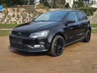 Gebraucht VW Polo Trendline 75 PS (55 kW) 2015 Schwarz Kleinwagen