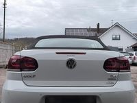 Gebraucht VW Golf Cabriolet 105 PS (77 kW) 2012 Weiß Cabrio