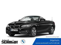 gebraucht BMW 218 i Cabrio Sport Line Navi Business Klimaaut.