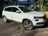 Gebraucht Skoda Karoq Style 150 PS (110 kW) 2018 Weiß SUV