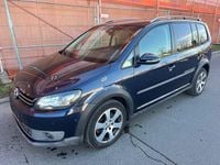 Gebraucht VW Touran Cross 140 PS (102 kW) 2011 Blau Van / Kleinbus