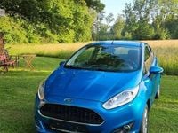 Gebraucht Ford Fiesta 60 PS (44 kW) 2016 Blau Kleinwagen