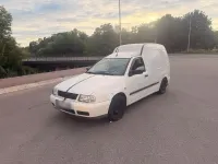 Gebraucht VW Caddy 65 PS (47 kW) 2002 Weiß Van / Kleinbus