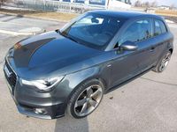 Gebraucht Audi A1 S-Line 122 PS (89 kW) 2011 Daytonagrau perleffekt Kleinwagen