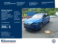 Gebraucht Skoda Superb SportLine 218 PS (160 kW) 2020 Blau Kombi