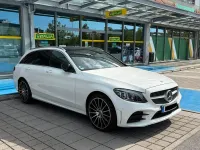 Gebraucht Mercedes C200 AMG line 184 PS (135 kW) 2020 Weiß Kombi