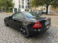 Gebraucht Mercedes SLK320 218 PS (160 kW) 2000 Schwarz Cabrio