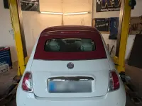 Gebraucht Fiat 500C 100 PS (73 kW) 2009 Weiß Cabrio
