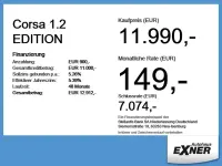 Gebraucht Opel Corsa Edition 75 PS (55 kW) 2023 Arktis weiß Kleinwagen