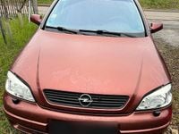 Gebraucht Opel Astra 101 PS (74 kW) 2001 Rot Kleinwagen