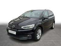 Gebraucht VW Touran Highline 150 PS (110 kW) 2021 Schwarz Van / Kleinbus