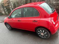 Gebraucht Nissan Micra 65 PS (47 kW) 2010 Rot Kleinwagen
