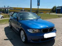 Gebraucht BMW 123 Cabriolet 204 PS (150 kW) 2009 Blau Cabrio