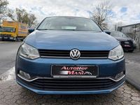 Gebraucht VW Polo LOUNGE 90 PS (66 kW) 2015 Blau Limousine