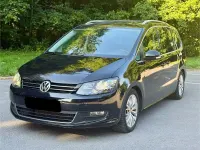 Gebraucht VW Sharan Style 170 PS (125 kW) 2011 Schwarz Van / Kleinbus