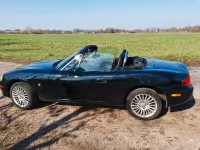 Usata Mazda MX5 110 CV (80 kW) 2005 Rosso Cabrio