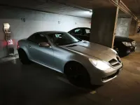 Gebraucht Mercedes SLK200 184 PS (135 kW) 2009 Silber Cabrio
