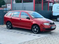 Gebraucht Skoda Fabia 68 PS (50 kW) 2002 Rot Kleinwagen