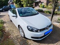 Gebraucht VW Golf Cabriolet 105 PS (77 kW) 2013 Weiß Cabrio