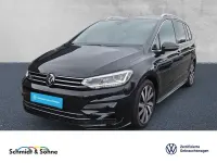 Gebraucht VW Touran Highline 150 PS (110 kW) 2022 Schwarz metallic Van / Kleinbus