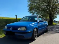 Używany VW Golf 101 KM (74 kW) 1999 Niebieski Kabriolet