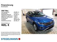 gebraucht VW T-Roc T-ROC Style1.5 TSI DSG Facelift Style *LED*Kamera*Navi*+3J. Garantie*