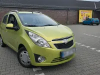 Gebraucht Chevrolet Spark 82 PS (60 kW) 2010 Grün Kleinwagen