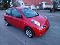 Gebraucht Nissan Micra 2010 Rot Kleinwagen