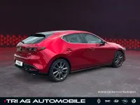 Gebraucht Mazda 3 Selection 122 PS (89 kW) 2023 Soul red crystal m (metallic) Limousine