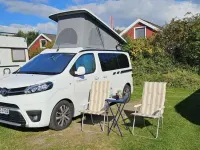 Gebraucht Toyota Proace 150 PS (110 kW) 2020 Weiß Van / Kleinbus
